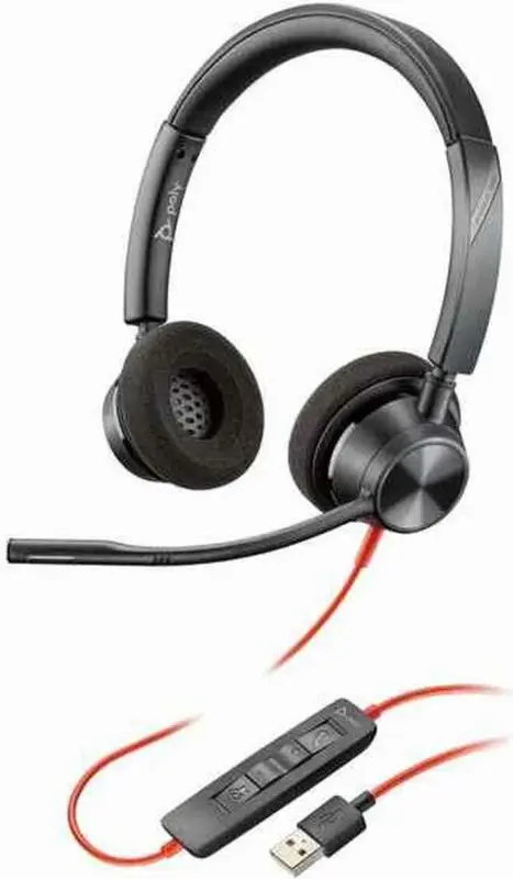Poly Blackwire 3320 Zwart