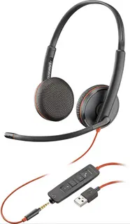 Poly Blackwire 3325 Zwart