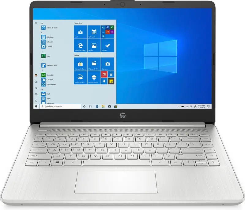 HP Laptop 14s 2024 - Intel Core i3 (11e generatie) - 14 inch - 4 GB / 128 GB - Zilver