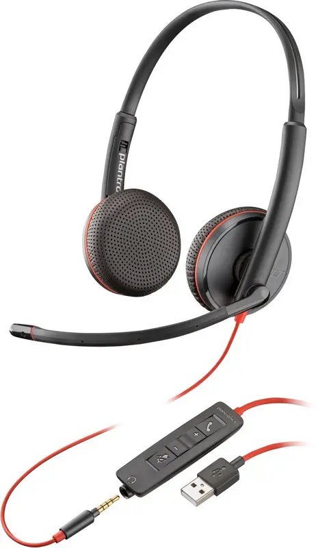 Poly Blackwire 3225 Zwart