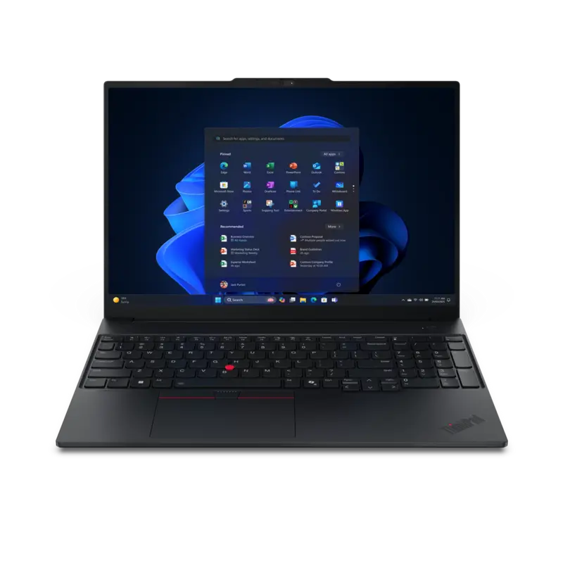 LENOVO ThinkPad E16 Gen 3 2025 (Intel) - 16 inch - Core™ Ultra 7 255H - 16 GB - 512 GB - Arc™ Onboard Graphics