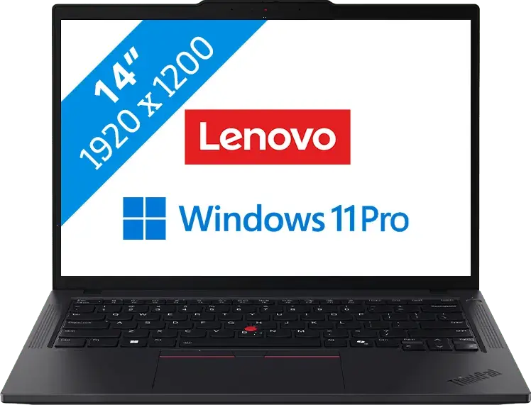 Lenovo ThinkPad T14 Gen 6 2025 - AMD Ryzen AI 7 PRO 350 - 14 inch - 32 GB / 1 TB - Zwart