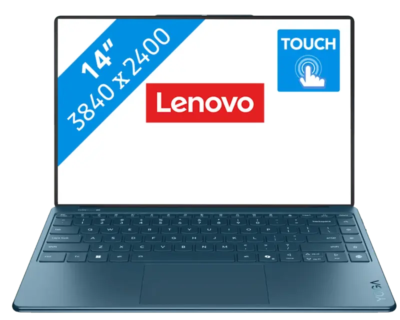 Lenovo Yoga Slim 9 OLED 2025 - Intel Core Ultra 7 258V - 14 inch - 32 GB / 1 TB - Blauw