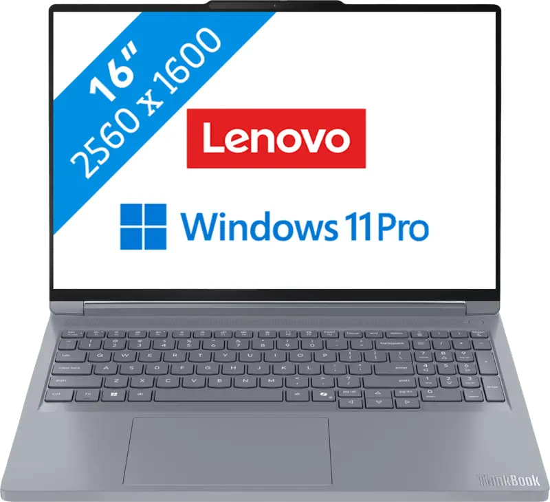 Lenovo ThinkBook 16p G6 ADR AMD Ryzen™ 9 8940HX Laptop 40,6 cm (16") WQXGA 32 GB DDR5-SDRAM 512 GB SSD NVIDIA GeForce RTX 5060 Wi-Fi 7 (802.11be) Windows 11 Pro Grijs Engels