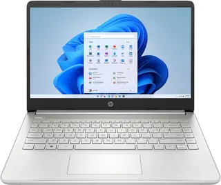 HP Laptop 14s 2024 - Intel Core i3-1215U - 14 inch - 4 GB / 128 GB - Zilver