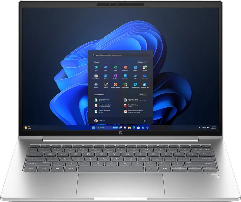 HP ProBook 440 G11 Intel Core Ultra 7 155U Laptop 35,6 cm (14") WUXGA 16 GB DDR5-SDRAM 512 GB SSD Wi-Fi 6E (802.11ax) Windows 11 Pro AI PC Zilver