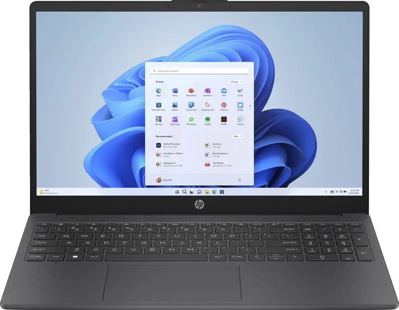 HP 15-fc0351nd AMD Ryzen™ 5 7520U Laptop 39,6 cm (15.6") Full HD 16 GB LPDDR5-SDRAM 1 TB SSD Wi-Fi 6 (802.11ax) Windows 11 Home Grijs QWERTY