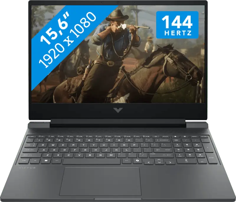 HP Victus 2025 - AMD Ryzen 7 8845HS - GeForce RTX 4050 - 15,6 inch - 16 GB / 512 GB - Zilver