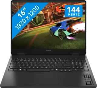 HP OMEN 2025 - Intel Core 7 240H - GeForce RTX 5050 - 16 inch - 16 GB / 1 TB - Zwart