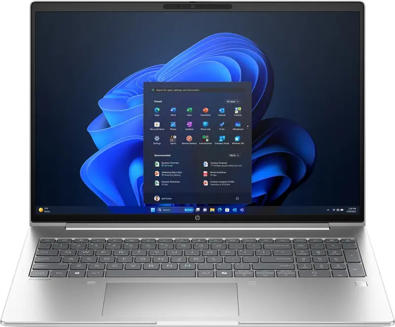 HP ProBook 4 G1i 16 AI -Laptop -16 inch -WUXGA -Intel Core Ultra 7 255U - 16GB DDR5 - 512GB SSD -Wi‑Fi 6E - Windows 11 Pro - Zilver