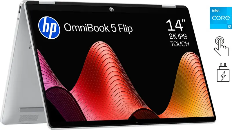 HP OmniBook 5 Flip 14-fp0742nd - 2-in-1 laptop - Intel® Core™ i3-1315U Processor - 8GB/512GB - 14 inch
