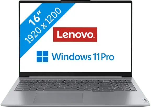 Lenovo ThinkBook 16 G7 Arp 2025 - AMD Ryzen 7 7735HS - 16 inch - 16 GB / 512 GB - Grijs