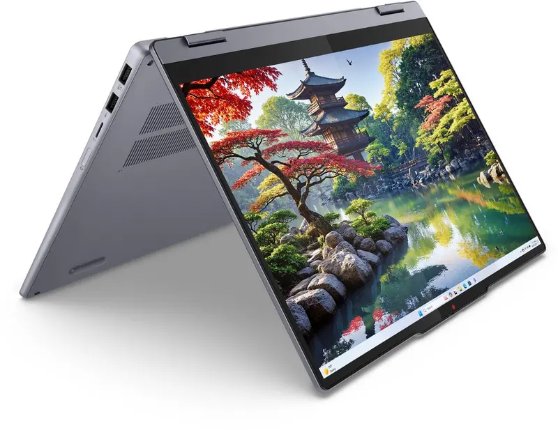 Lenovo IdeaPad 5 2-in-1 14IAL10 Intel Core Ultra 5 225U Hybride (2-in-1) 35,6 cm (14") Touchscreen WUXGA 8 GB LPDDR5x-SDRAM 512 GB SSD Wi-Fi 6 (802.11ax) Windows 11 Home Amerikaans Engels Grijs