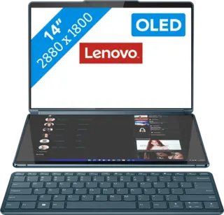 Lenovo Yoga Book 9 2025 - Intel Core Ultra 7 255H - 14 inch - 32 GB / 1 TB - Blauw