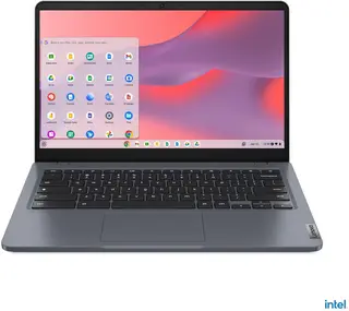 Lenovo 14e Chromebook - Intel N100 - 14 inch - 8 GB / 128 GB - Grijs