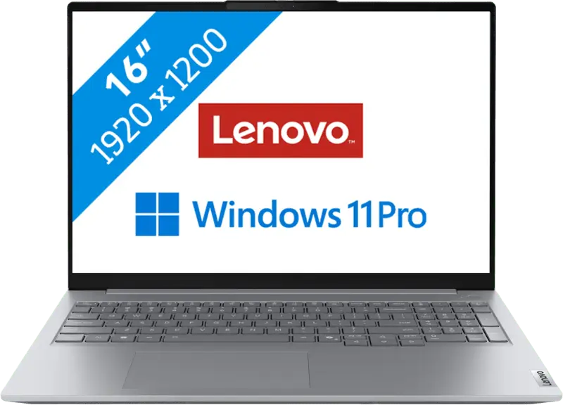 Lenovo ThinkBook 16 G8 Irl 2025 - Intel Core i5-13420H - 16 inch - 16 GB / 512 GB - Grijs
