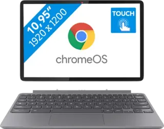 Lenovo Chromebook Duet 2025 - MediaTek Kompanio 838 - 10,95 inch - 4 GB / 128 GB - Grijs