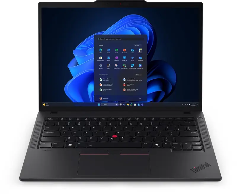 Lenovo ThinkPad T14 Gen 6 (Intel) Copilot+ PC Intel Core Ultra 5 226V Laptop 35,6 cm (14") WUXGA 16 GB LPDDR5x-SDRAM 512 GB SSD Wi-Fi 7 (802.11be) Windows 11 Pro Engels Zwart