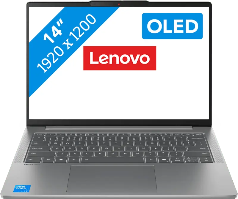Lenovo IdeaPad Slim 5 OLED 2026 - Intel Core Ultra 9 185H - 14 inch - 16 GB / 512 GB - Grijs
