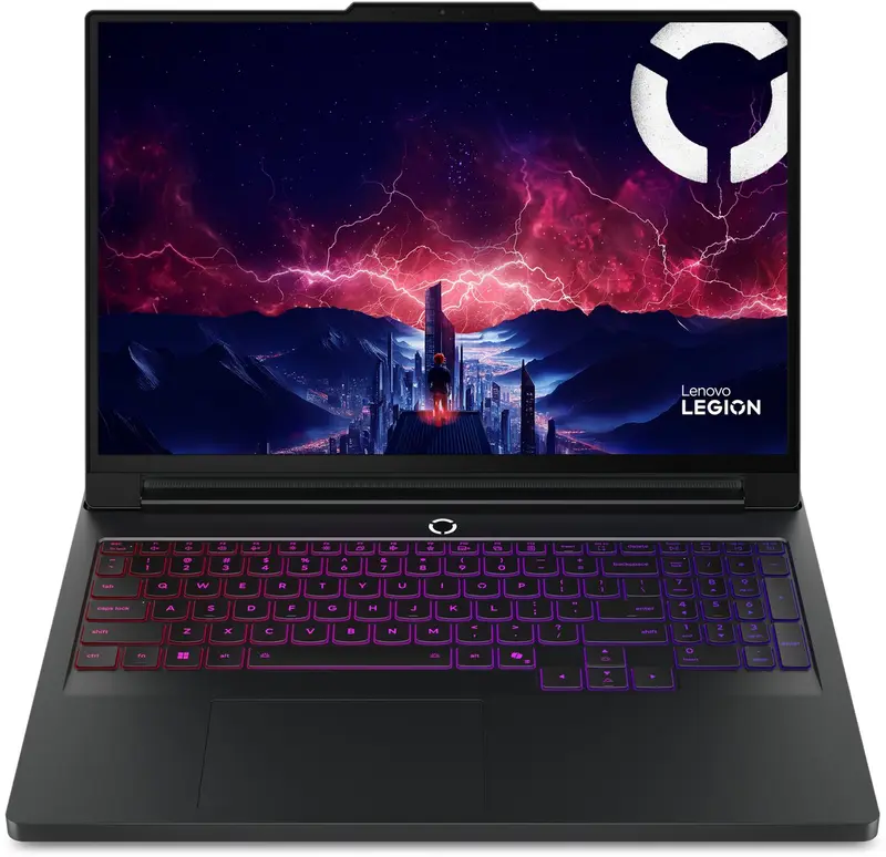 Lenovo Legion Pro 7 16AFR10H AMD Ryzen™ 9 9955HX3D Laptop 40,6 cm (16") WQXGA 64 GB DDR5-SDRAM 1 TB SSD NVIDIA GeForce RTX 5080 Wi-Fi 7 (802.11be) Windows 11 Home Zwart Engels