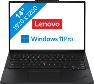 Lenovo ThinkPad T14s Gen 7 2026 - Intel Core Ultra 7 355 - 14 inch - 32 GB / 512 GB - Zwart