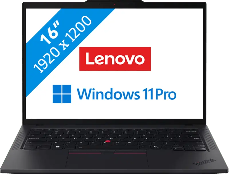 Lenovo ThinkPad T16 Gen 5 2026 - Intel Core Ultra 5 325 - 16 inch - 16 GB / 512 GB - Zwart