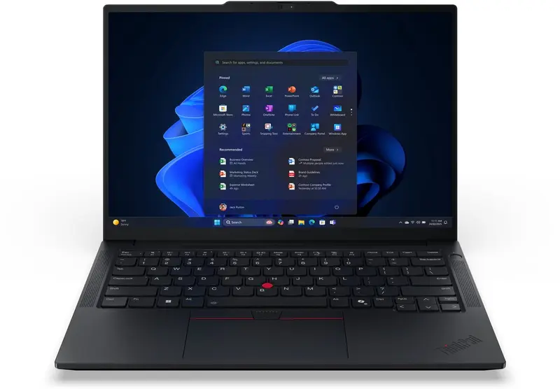 Lenovo ThinkPad E14 Gen 7 (Intel) Copilot+ PC Intel Core Ultra 7 258V Laptop 35,6 cm (14") WUXGA 32 GB LPDDR5x-SDRAM 512 GB SSD Wi-Fi 6E (802.11ax) Windows 11 Pro Zwart Engels
