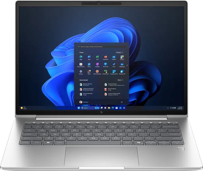 HP EliteBook 6 G1i 14 inch Notebook AI PC Intel Core Ultra 5 235U Laptop 35,6 cm (14") WUXGA 16 GB DDR5-SDRAM 512 GB SSD Wi-Fi 7 (802.11be) Windows 11 Pro Zilver