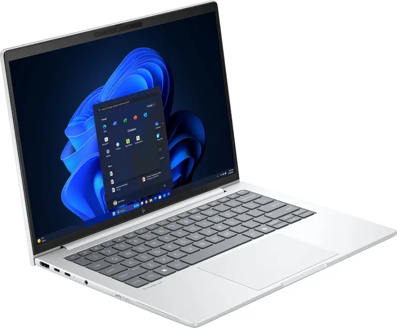HP EliteBook 8 G1i AI Intel Core Ultra 5 225U Laptop 35,6 cm (14") WUXGA 16 GB DDR5-SDRAM 1 TB SSD Wi-Fi 6E (802.11ax) Windows 11 Pro AI PC Zilver