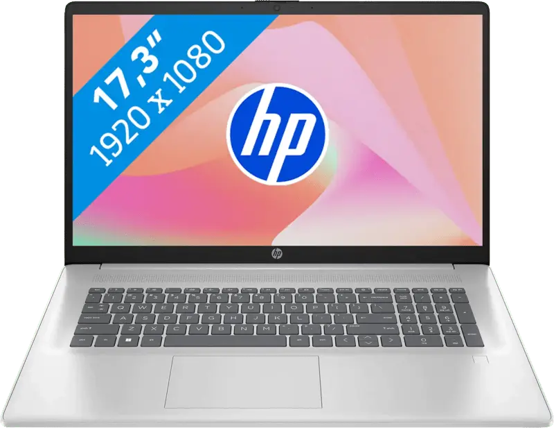HP Laptop 17 2023 - Intel Core 5 120U - 17,3 inch - 16 GB / 512 GB - Zilver
