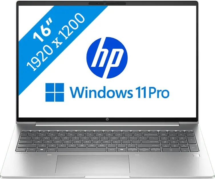 HP ProBook 4 G1i 16 2025 - Intel Core Ultra 5 225U - 16 inch - 24 GB / 512 GB - Zilver