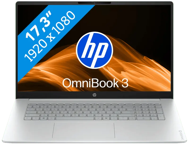 HP Omnibook 3 2026 - Intel Core 7 150U - 17,3 inch - 16 GB / 1 TB - Grijs