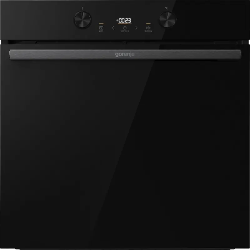 Gorenje BOS6737E20FBG | Inbouwoven | 77 liter | Zwart | Airfryer-functie | AquaClean-reiniging