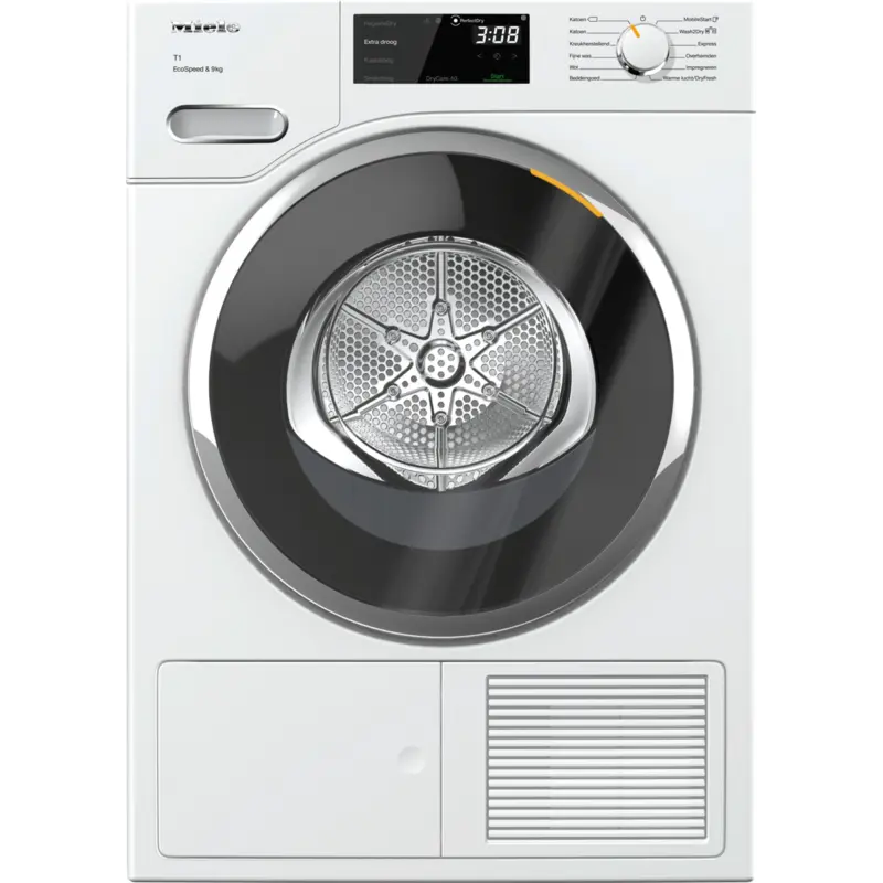 MIELE TWH 780 WP EcoSpeed - Warmtepompdroger - 9 kg - 62 dB - Energielabel C