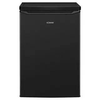 Bomann KS 7251 – Tafelmodel koelkast met vriesvak – 109 Liter - Zwart Inox Look – energieklasse C