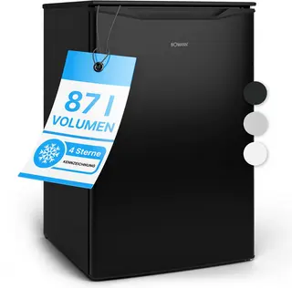 Bomann GS 7253 - Vrijstaande Vriezer - 87 Liter - Energieklasse C - Dark Inox Look