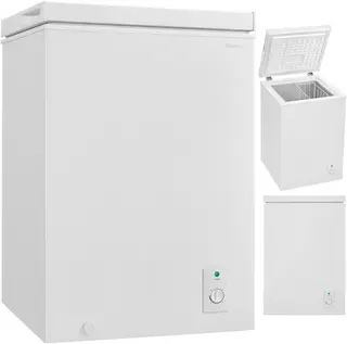 Bomann GT 7355 Wit - Vrieskist - 100 Liter - 4 Sterren - 40 dB