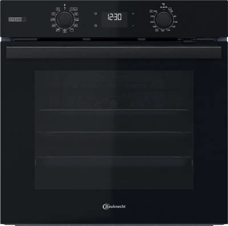 Bauknecht BBA2S85PU1K | Inbouw oven | Steam | Zwart | Nismaat 60