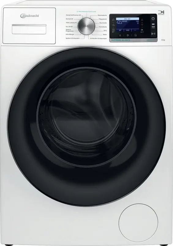 Bauknecht B6R 98E SILENCE DE | wasmachine | 9 kg | Steam Refresh | Duits display