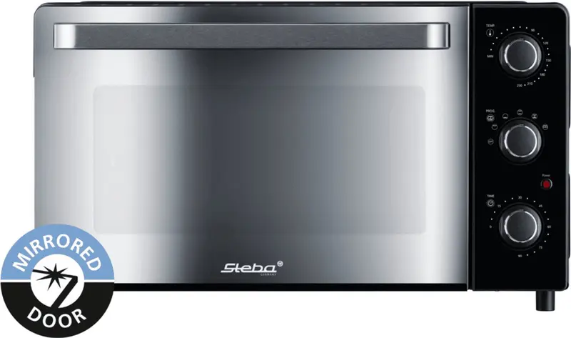 Steba KB238- Grill Bakoven met Draaispit - 38 liter inhoud - Vrijstaand - 2000 Watt - PFAS vrij - zwart