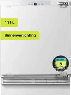 Exquisit UKS130-4-FE-010E - Inbouw koelkast - 111 Liter - Deur op Deur systeem