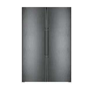 Liebherr XRFbs 5295-23 Amerikaanse koelkast Zwart