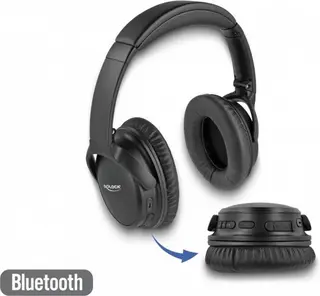 Bluetooth 5.0-hoofdtelefoon over-ear opvouwbaar met geÃƒÂ¯ntegreerde microfoon en intense bas, tot 20 uur afspeeltijd
