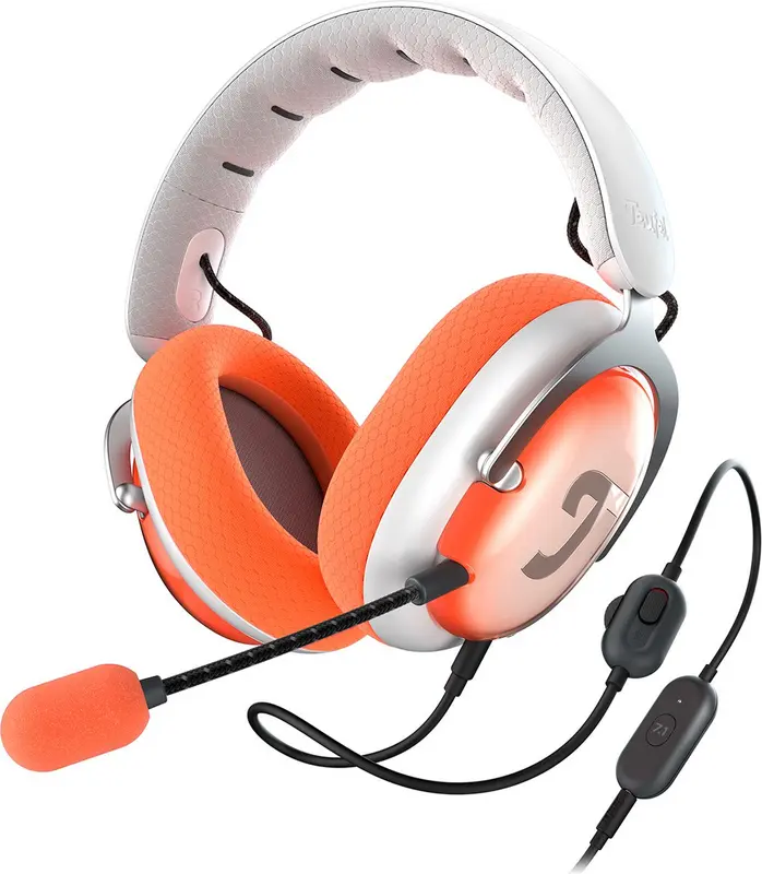 Teufel ZOLA Lichtgrijs / Coral Red