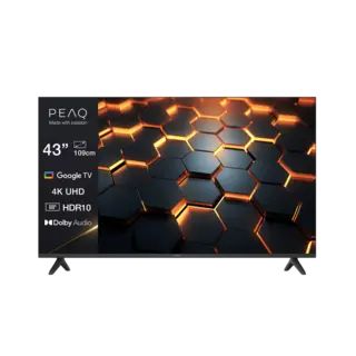 PEAQ PTV 43GU-5025T - Ultra HD 4K - QLED-tv - 43 inch - 2025
