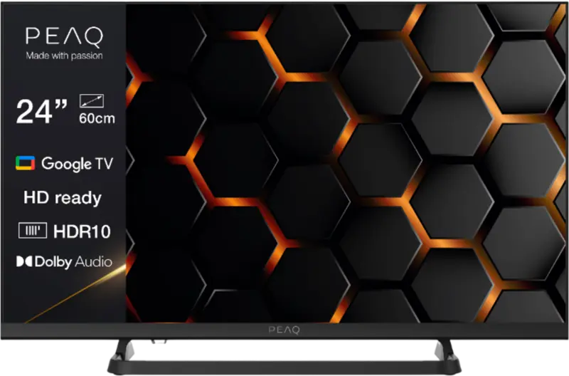 PEAQ 400685 - HD ready - Direct led-tv - 24 inch - 2025
