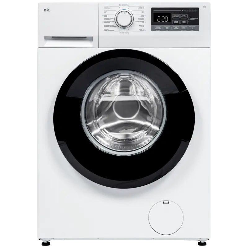 OK. OWM 8136 A-10 Wasmachine voorlader (8 kg, 1400 rpm, A)