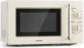 Klarstein Magnetron Caroline 20L 700W - Combimagnetron met Grill - voor Keuken - LED-Display Draaitafel Auto-Cook 25,5 cm Draaiplateau - Microwave Microgolfoven Microwave Oven