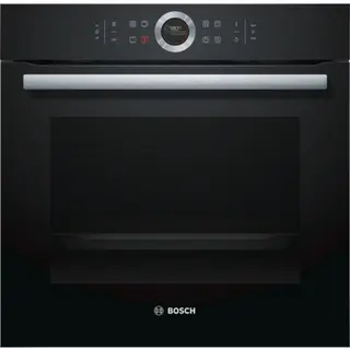 Bosch Serie 8 HBG635BB1 Electrisch 71l A+ Zwart, Roestvrijstaal oven