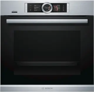 Bosch HRG6769S6B - Inbouwoven - Pyrolytisch + Hydrolytisch reiniging - Home connect - 71 l - Kinderslot - RVS - Toegevoegde stoomfunctie voor verbeterd bakken en braden